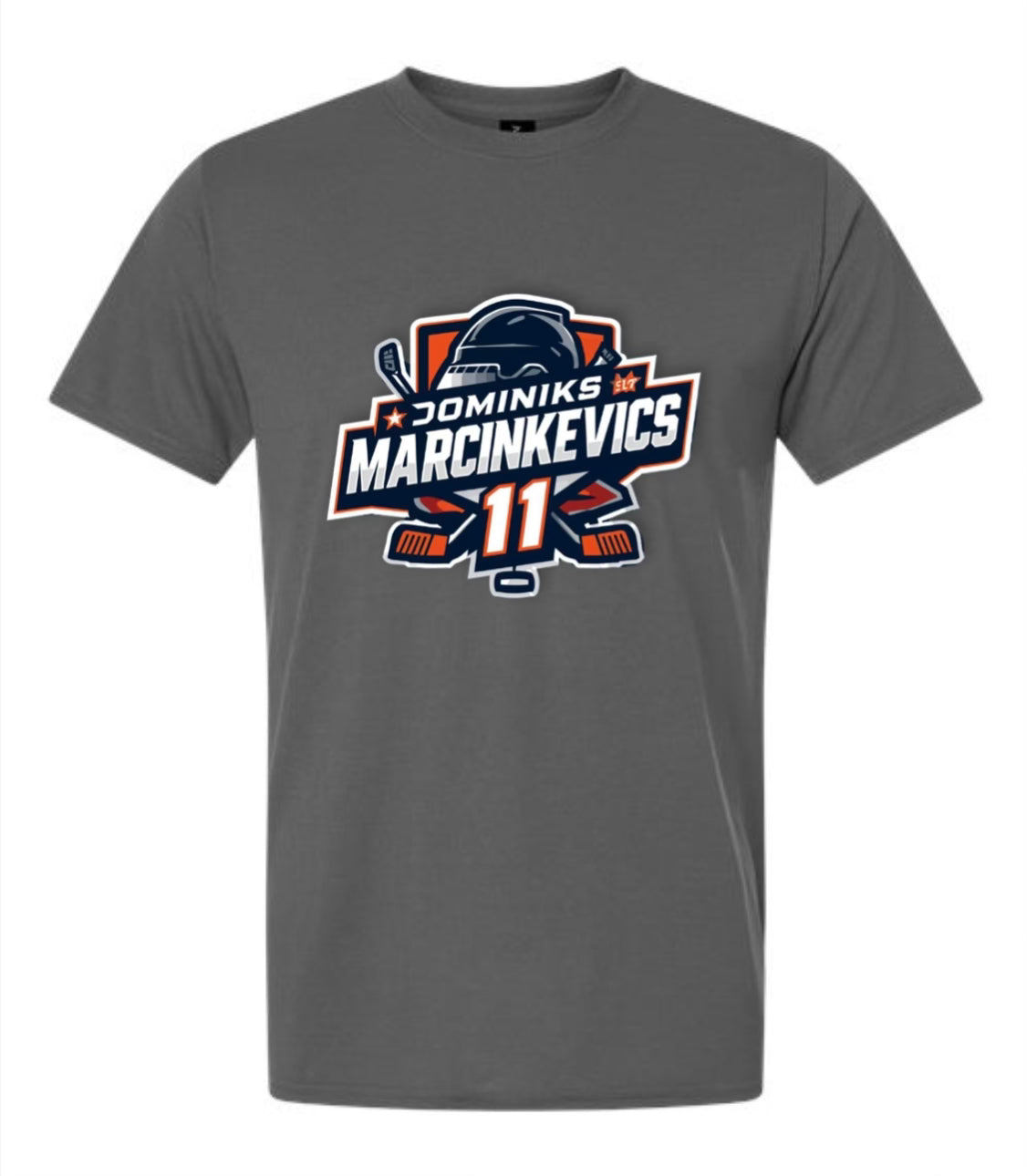 Dominiks Marcinkevics Gray T-Shirt