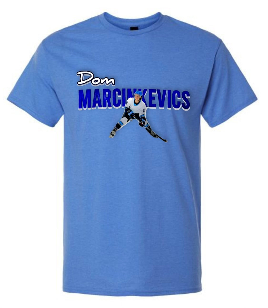 Dom Marcinkevics Carolina Blue T-Shirt