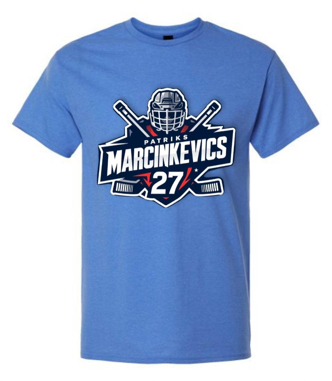 Patriks Marcinkevics Carolina Blue T-Shirt