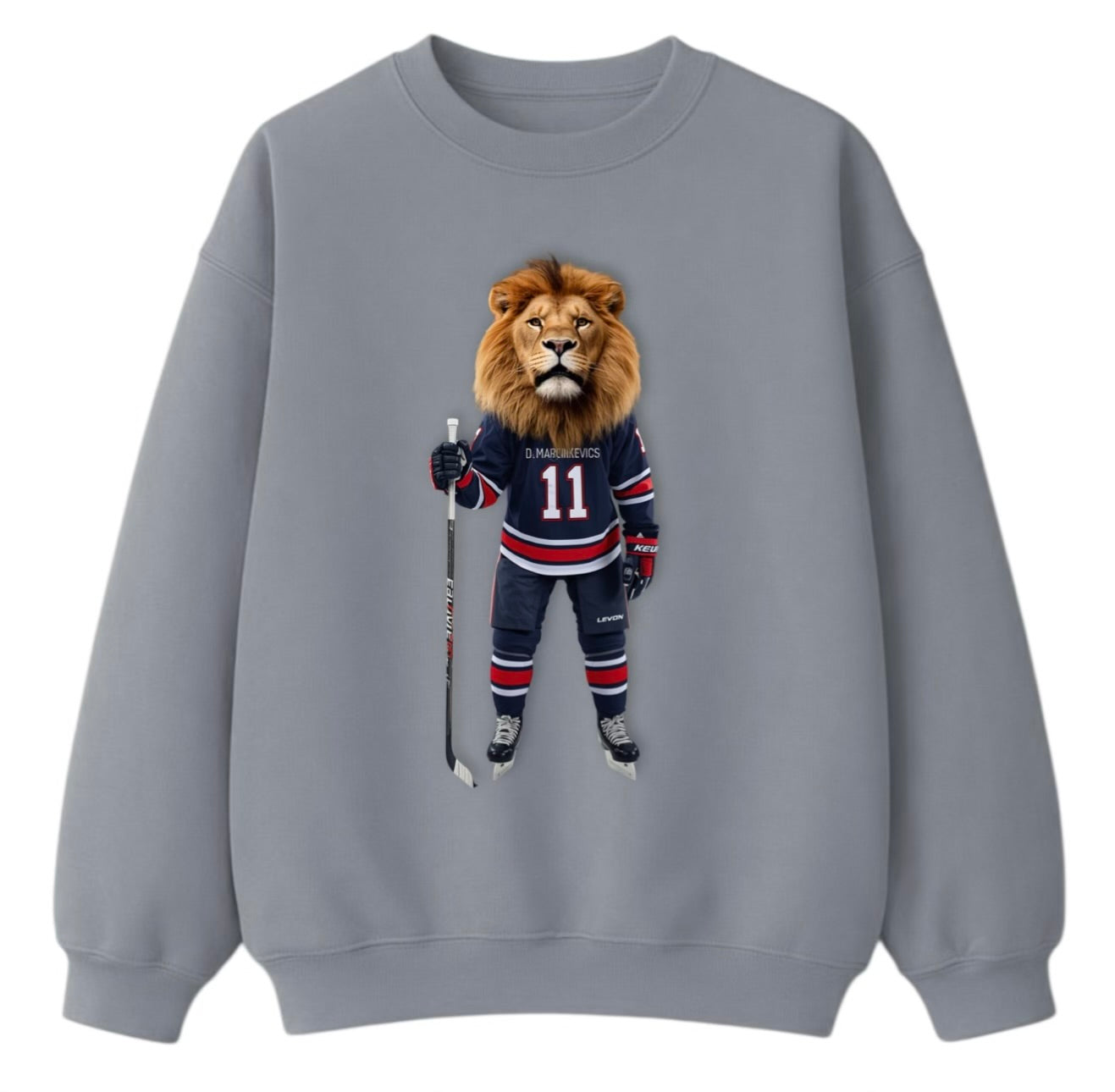 DM 11 Lion Gray Sweatshirt