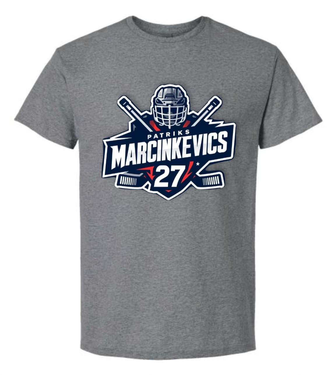 Patriks Marcinkevics Gray T-Shirt